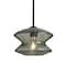 Besa Lighting Zen Stem Pendant , Moss Bubble, Bronze Finish, 1x60W Incandescent 1TT-ZENMS-BR - alternate 1